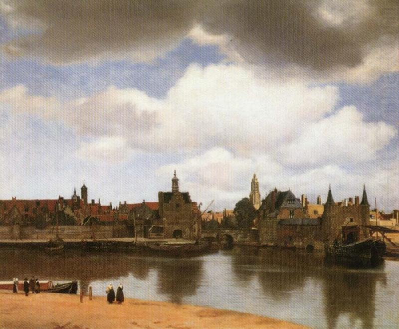 Jan Vermeer Rotterdam Canal china oil painting image